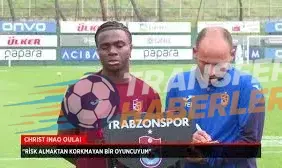 Trabzonspor’un Yeni Yıldızı Chris Oulai’den Adaptasyon Süreci ve Hedefler Hakkında Önemli Açıklamalar