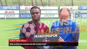Trabzonspor’un Yeni Yıldızı Chris Oulai’den Adaptasyon Süreci ve Hedefler Hakkında Önemli Açıklamalar