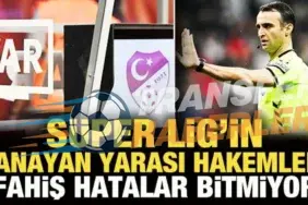 Türk Futbolunun Derin Yaraları: Kaos, Hakem Hataları ve Gelecek Vizyonu