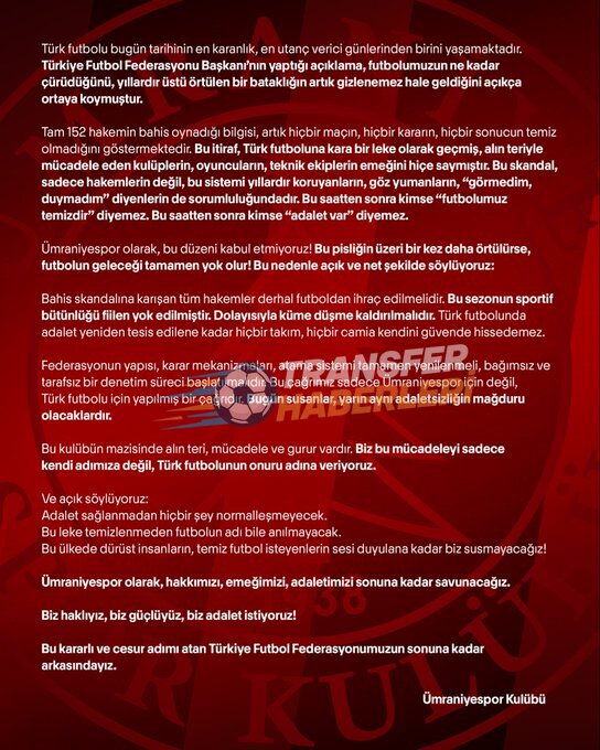 Türk Futbolunda Bahis Skandalı: Hakemlerin Gizli Dünyası Ortaya Çıktı