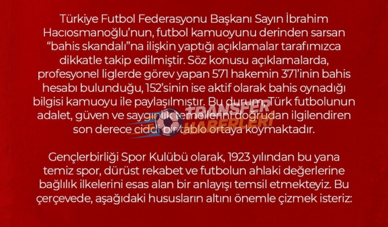 Türk Futbolunu Sarsan Bahis Skandalı ve Avrupa Liglerinde Son Durum