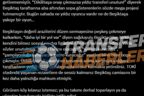 Beşiktaş Başkanı Serdal Adalı’dan Şampiyonluk ve Hakem Skandalı Açıklamaları