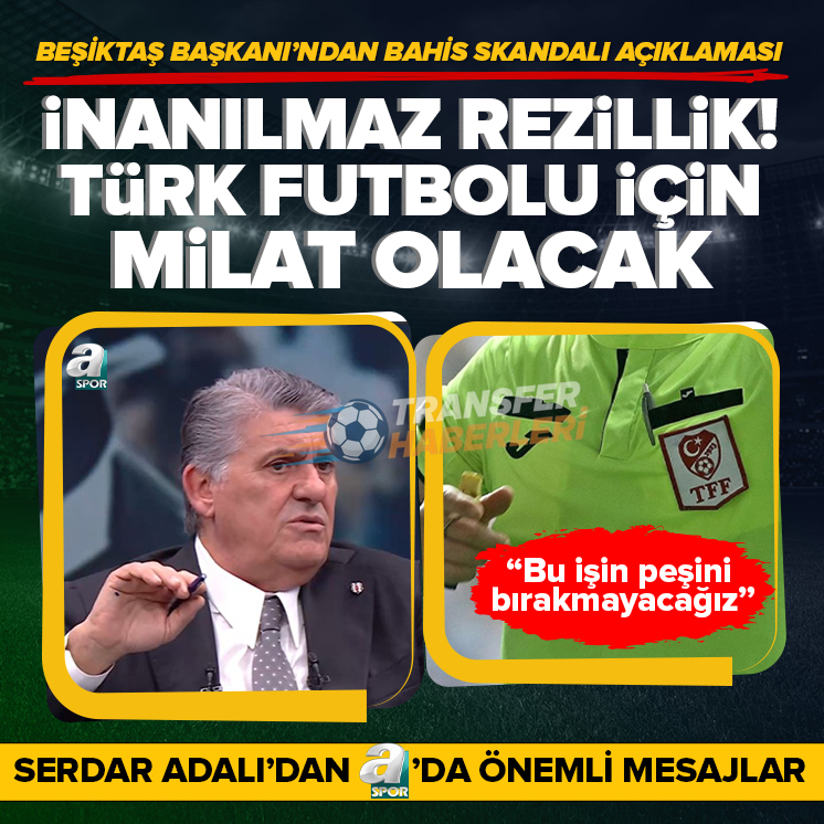 Beşiktaş Başkanı’ndan Net Mesaj: “Asılsız İddialara ve Operasyonlara Boyun Eğmeyeceğiz!”
