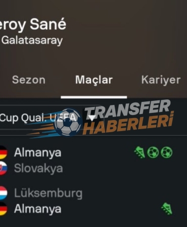 Alman Medyası Leroy Sane’yi Konuşuyor: Galatasaray ve Milli Takım Performansları Arasındaki Çelişki