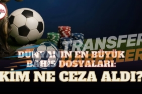 Futbolda Bahis Cezaları ve Sonuçları: Spor Hukukçusu Aytekin Gürbüz Değerlendiriyor