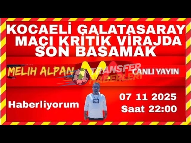 Kocaelispor-Galatasaray Maçının Kritik Kararları: VAR ve Hakem Performansı Mercek Altında