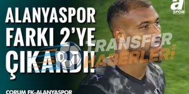 Steve Mounie’den Muhteşem Kafa Golü: Alanyaspor 3-0 Önde!