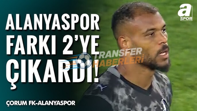 Steve Mounie’den Muhteşem Kafa Golü: Alanyaspor 3-0 Önde!