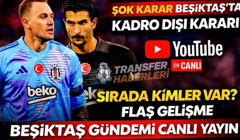 Beşiktaş’ta Kadro Dışı Kararları, Fenerbahçe’de Transfer Hareketliliği ve Sörloth Değerlendirmesi